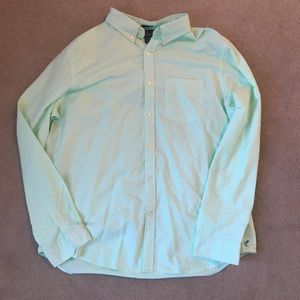 New American Eagle striped button up